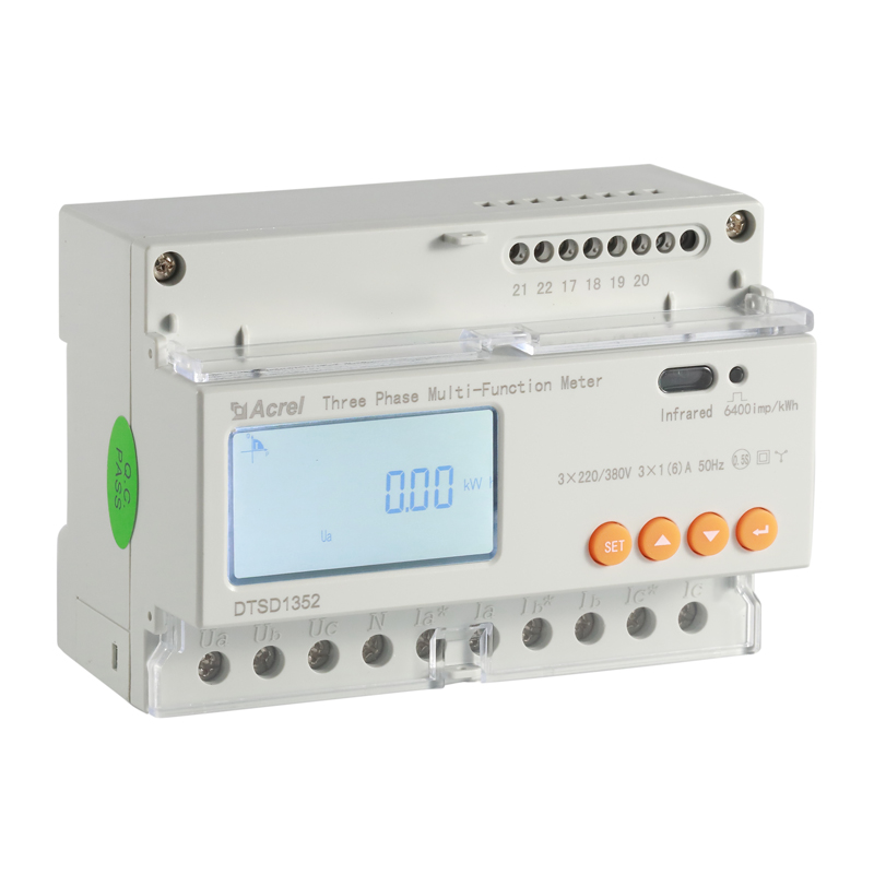 DTSD1352 AC Three Phase Energy Messgerät für den Solar -Wechselrichter -Null -Export